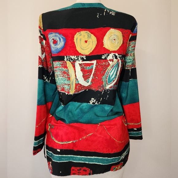 Vintage Barrie Stephens Abstract Blazer - Picture 8 of 14